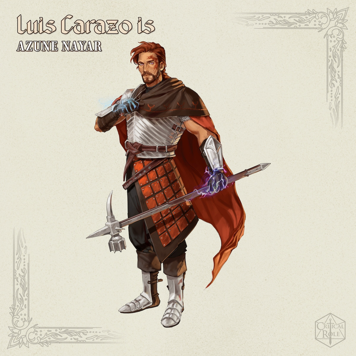 Azune Nayar - played by Luis Carazo