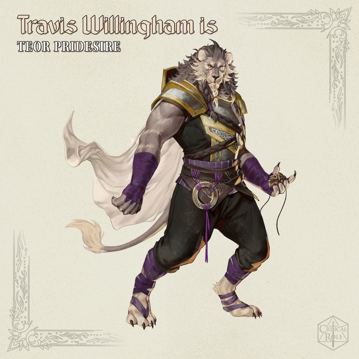 Teor Pridesire - played by Travis Willingham